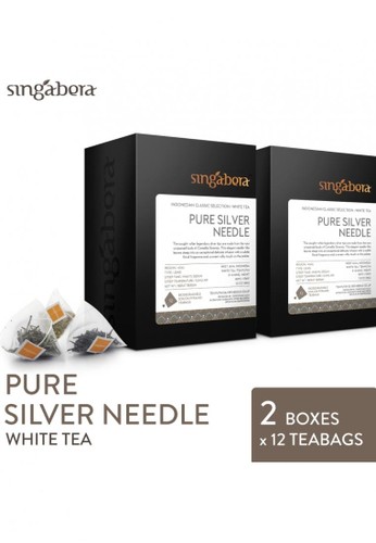 Singabera black Singabera Pure Silver Needle - White Tea - 2 box @ 12 teabags 9E2F2ESD59E12CGS_1