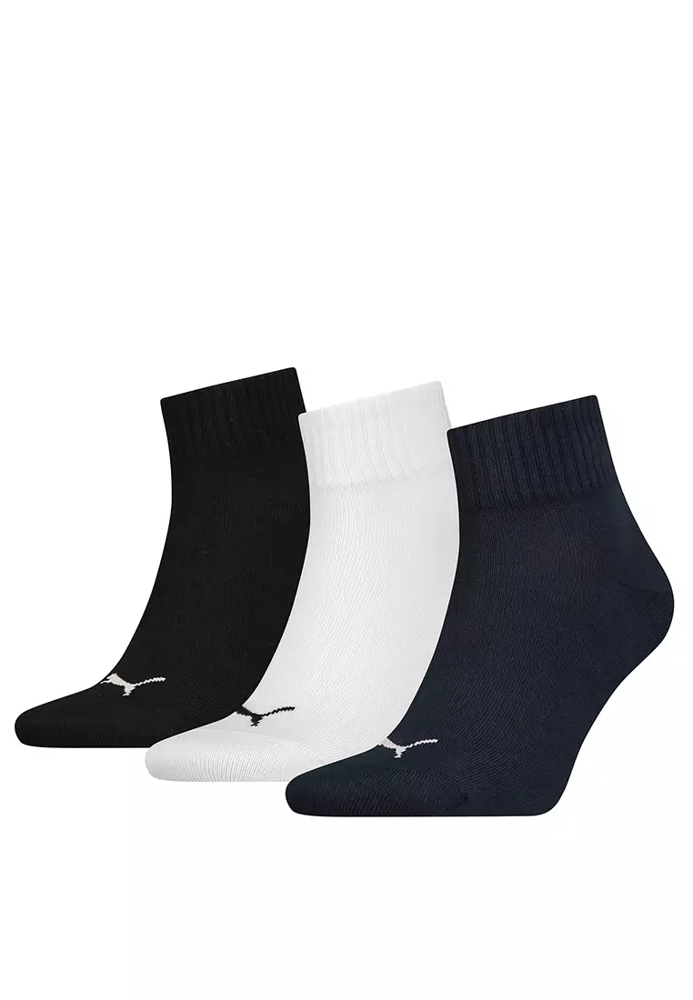 Buy PUMA Bodywear Sport Quarter 3 Pack Socks 2024 Online ZALORA