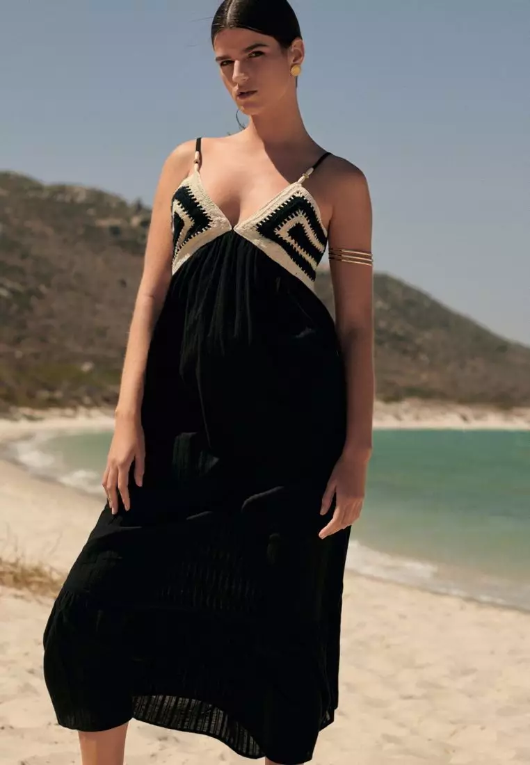 Crochet Maxi Summer Dress