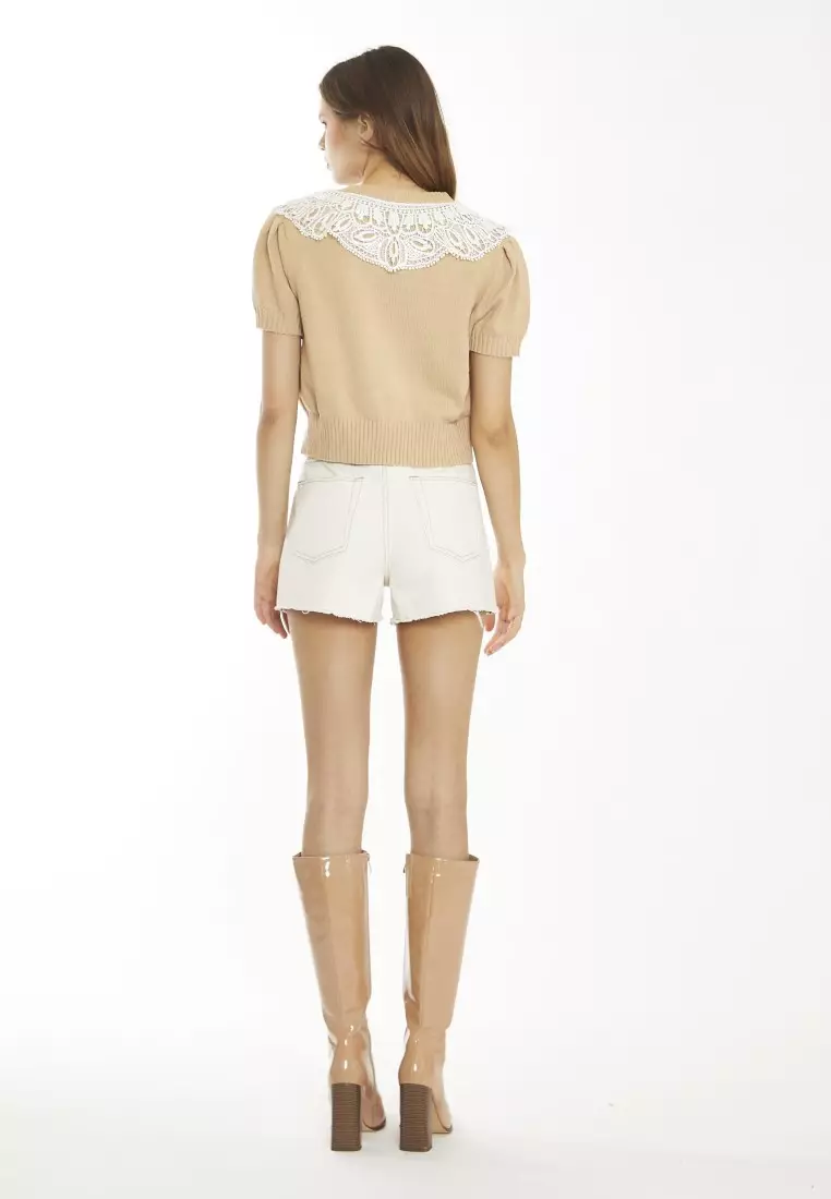 Lace Detail Cardigan