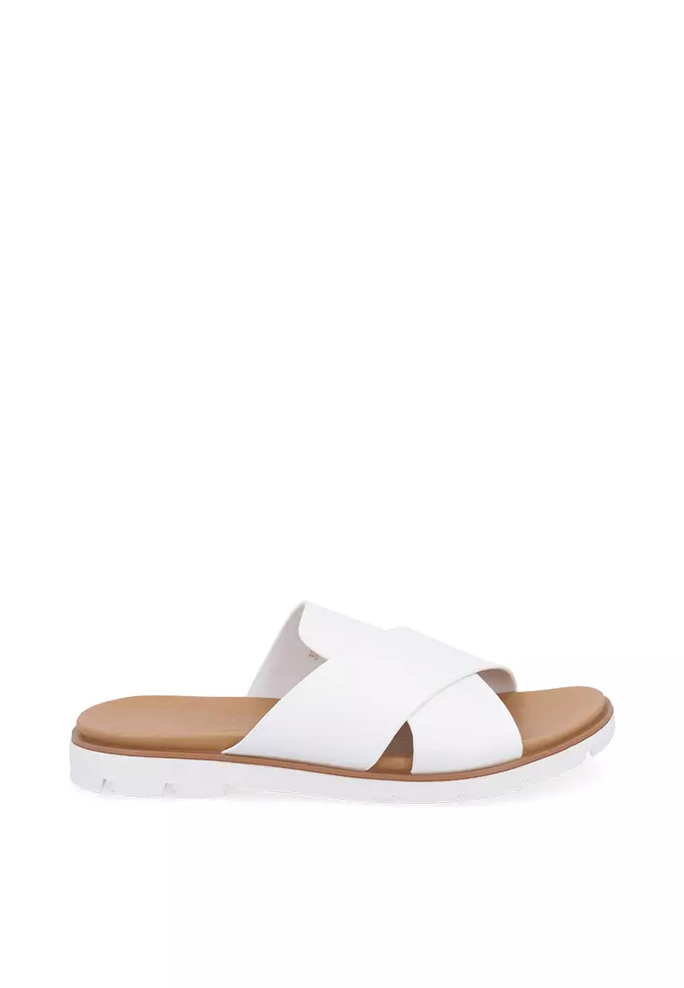 Discount on Carlo Rino  shoes - SKU: White Sierra Solace Sandals
