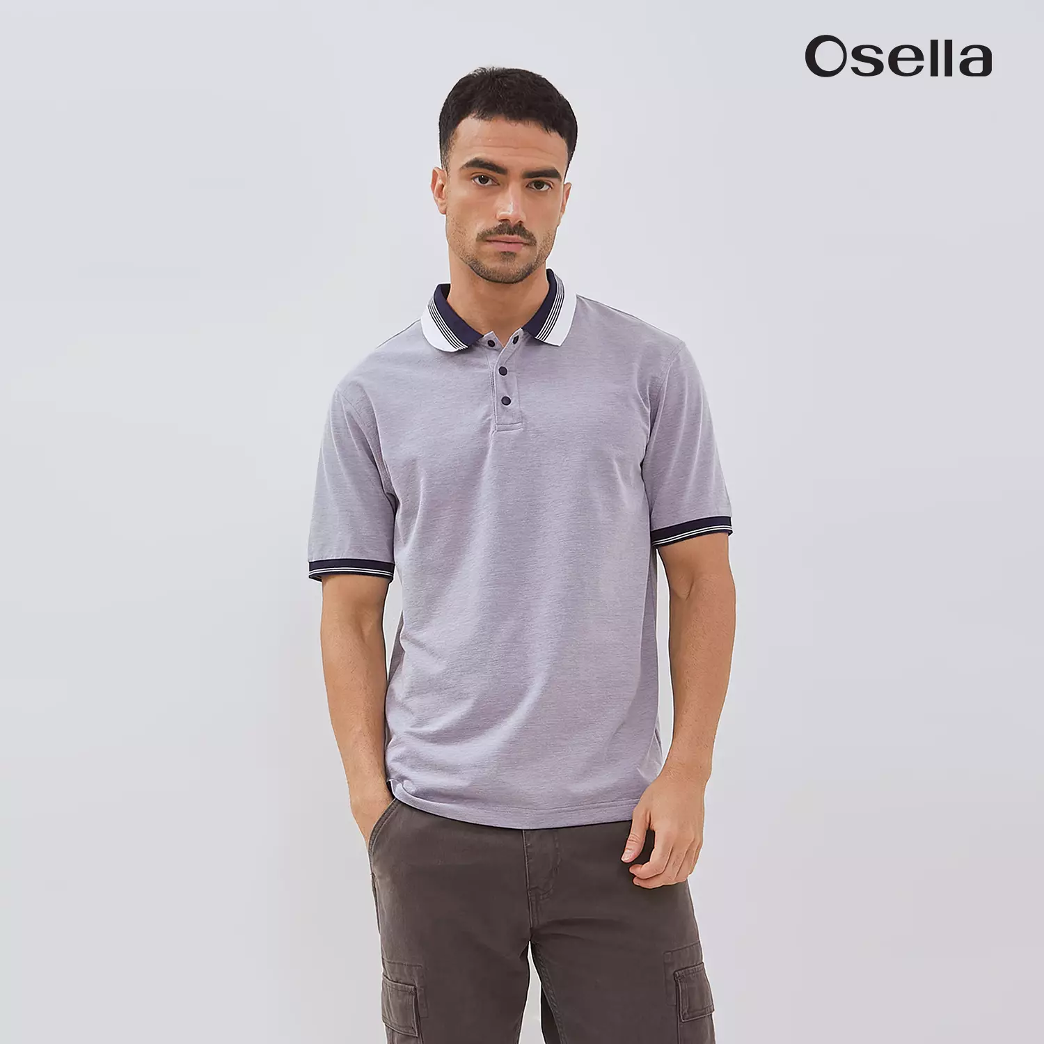 Osella AirLight Polo Shirt 2021501360 | Kaos Polo Pria Lengan Pendek