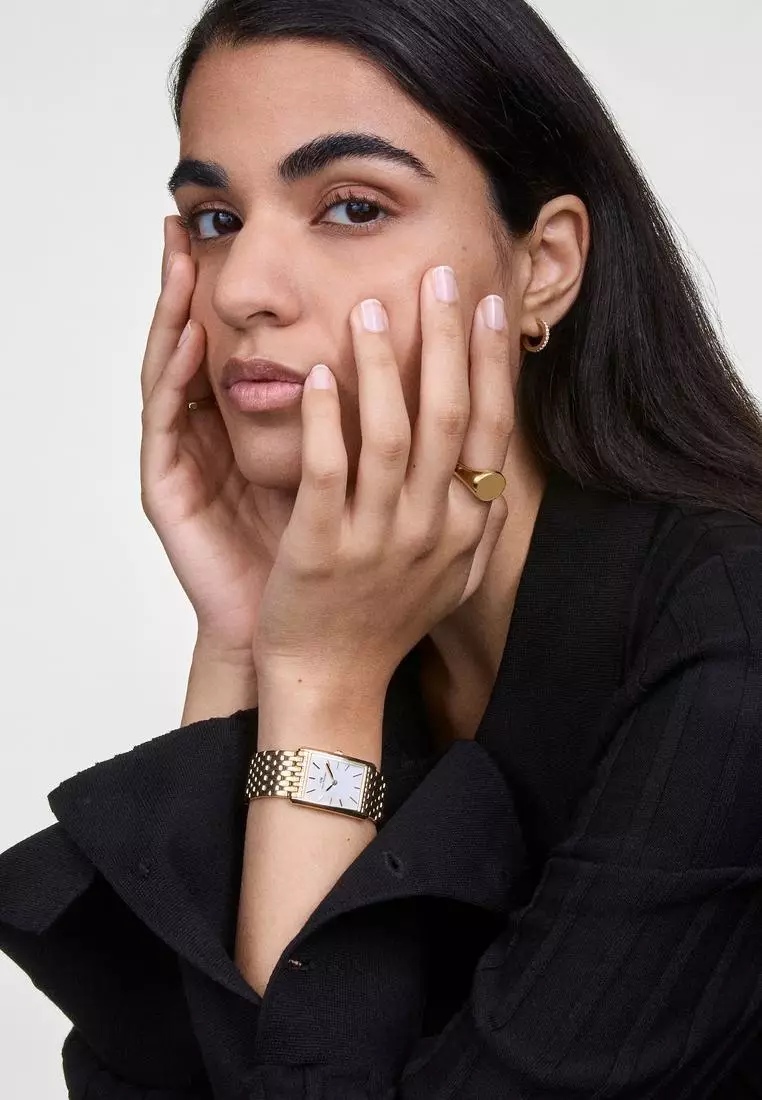 Classic Signet Ring Gold - Unisex Ring for women and men stainless steel Ring DW Official Authentic Original