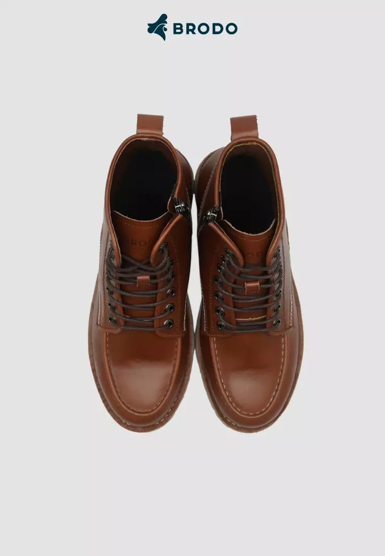 BRODO - Bianco Boots Heritage Brown