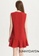 Sunnydaysweety red 2022 Fashionable Temperament High-end Simple Sleeveless Round Neck Ruffled Vest Dress Classic Pure Red Matte Satin One-Piece Dress B22041208 758F7AA34BC225GS_5
