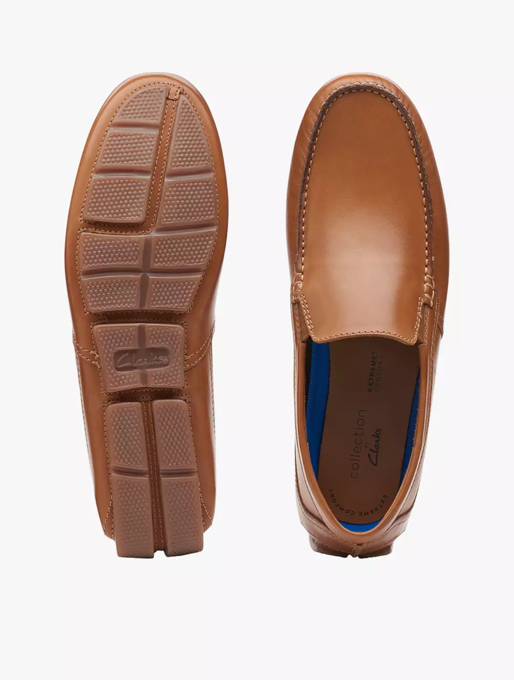 Clarks Markman Plain Tan Leather