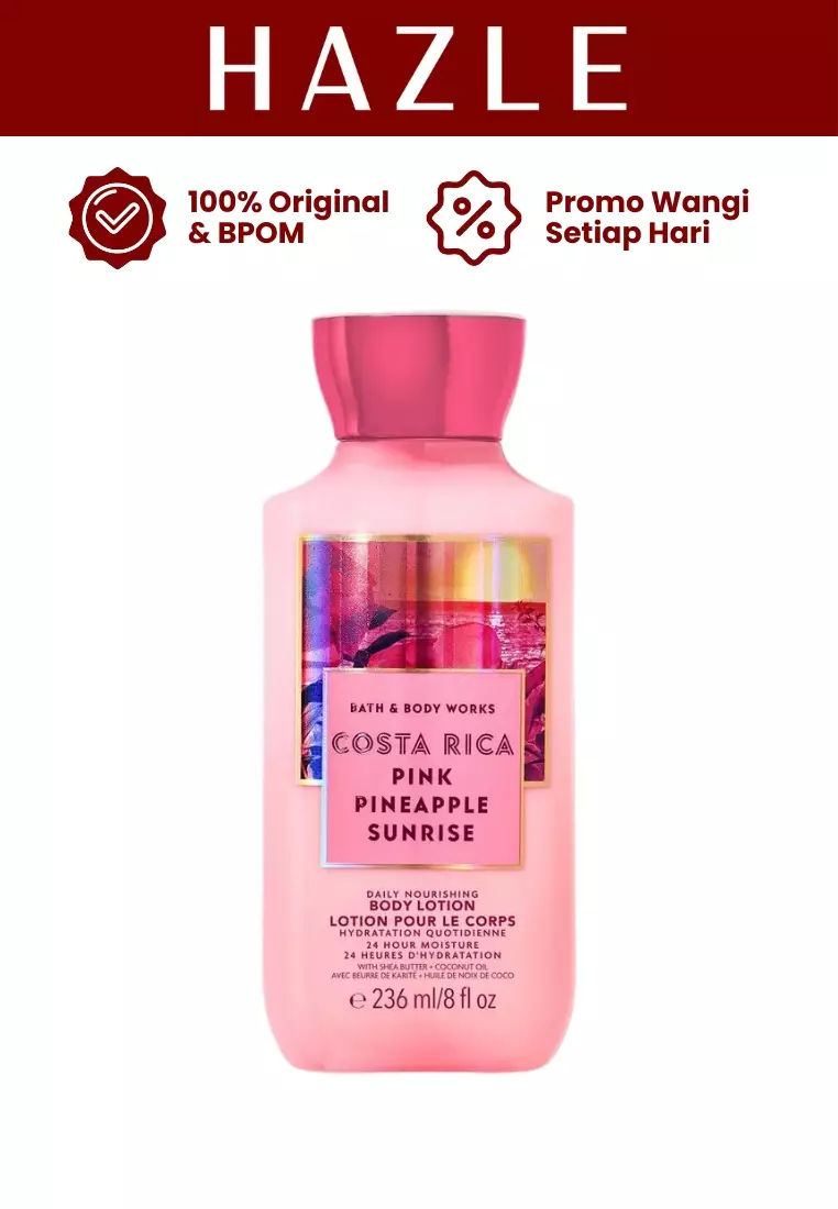 Bath & Body Works Costa Rica Pink Pineapple Sunrise Body Lotion Woman 236 ml