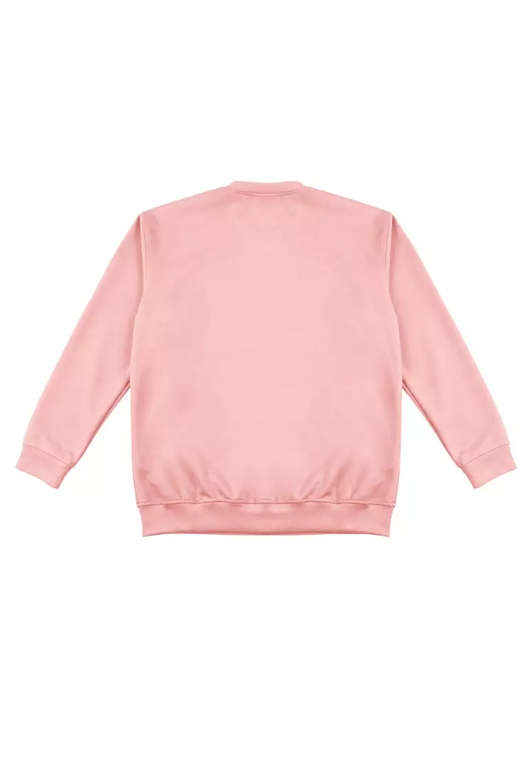 3Second Men's Jacket Sweater Crewneck Oversized Fit Sweety OL-C090924