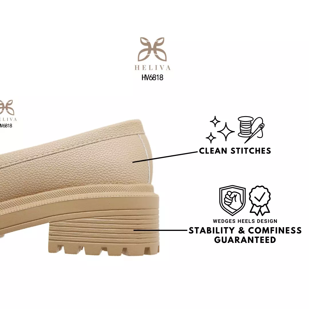 Heliva Zareen – Casual Luxe Loafers with Bold Platform HV6818