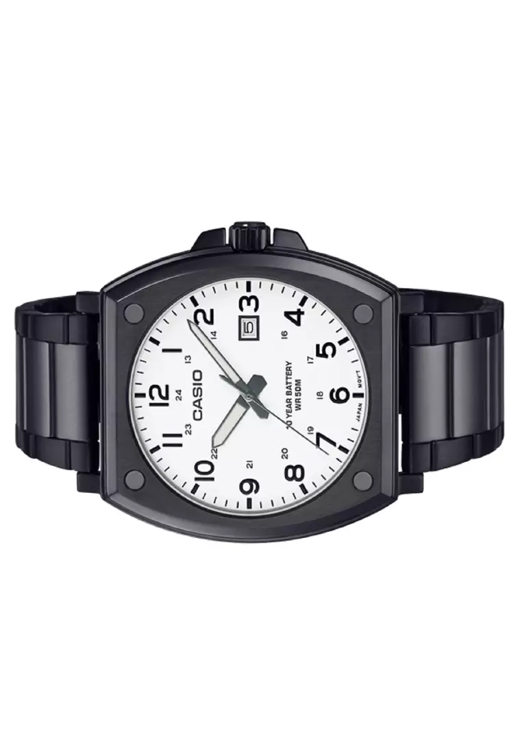 Casio MTPB215D-7AVDF Analogue Watch Silver