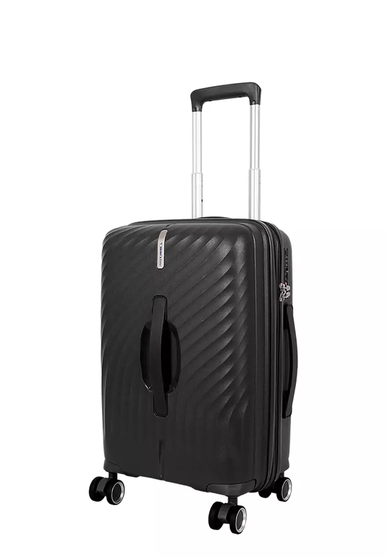 Travel Time Koper PP TRUNK 20 inci HY827-20 Black