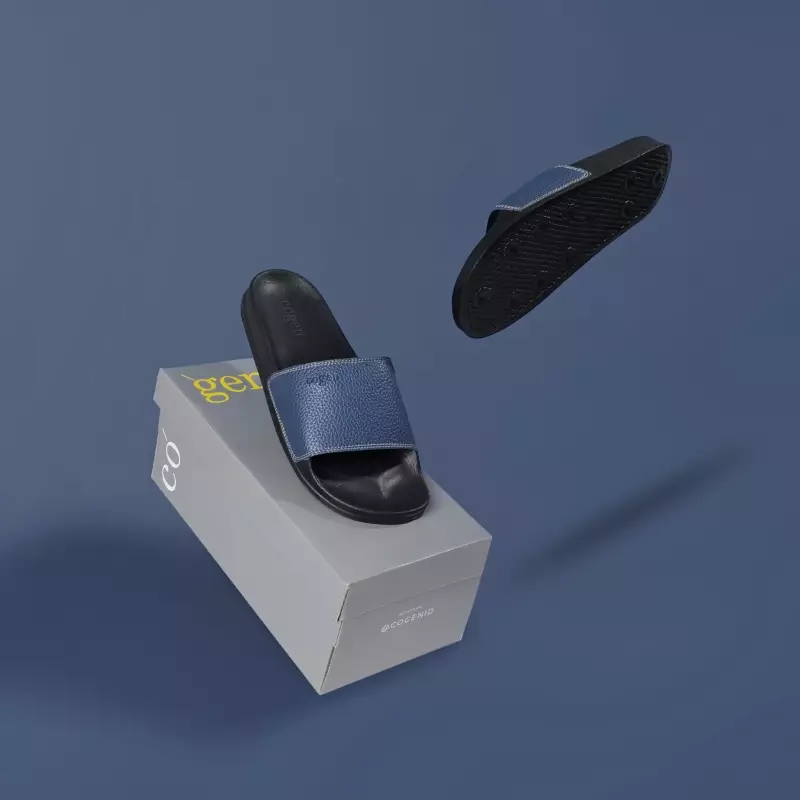 Sandal Pria Cogen Basic - Navy