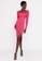 Trendyol pink Ruched Midi Dress 8100DAA71D8083GS_4