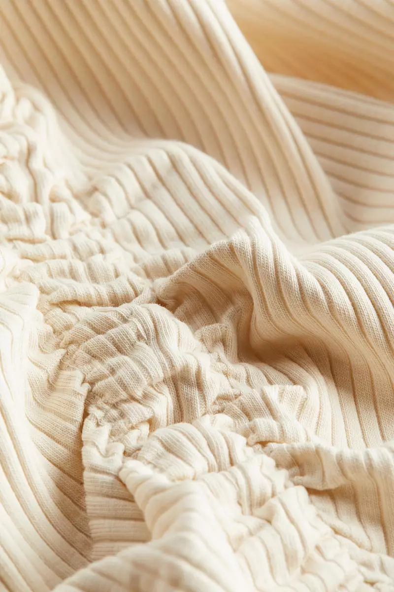 Ribbed jersey dress