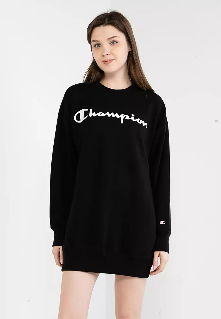 Champion oversized sweatshirts discount