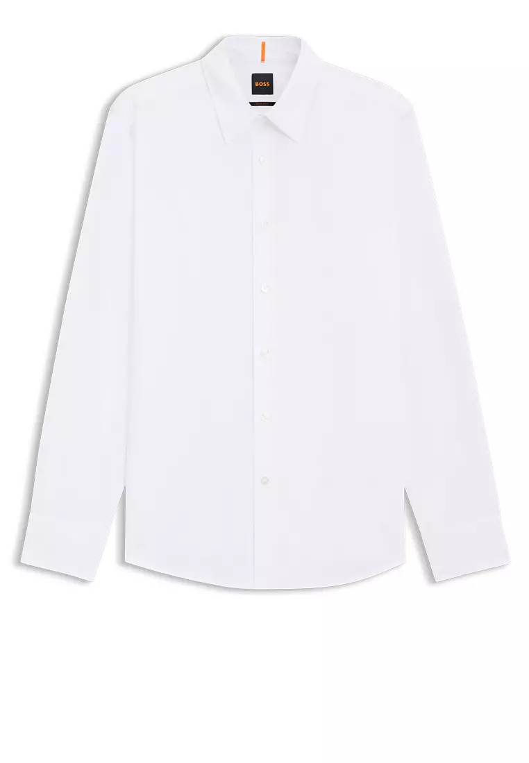 Relegant Poplin Shirt - BOSS Orange