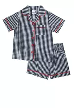 In The Navy/Gingham