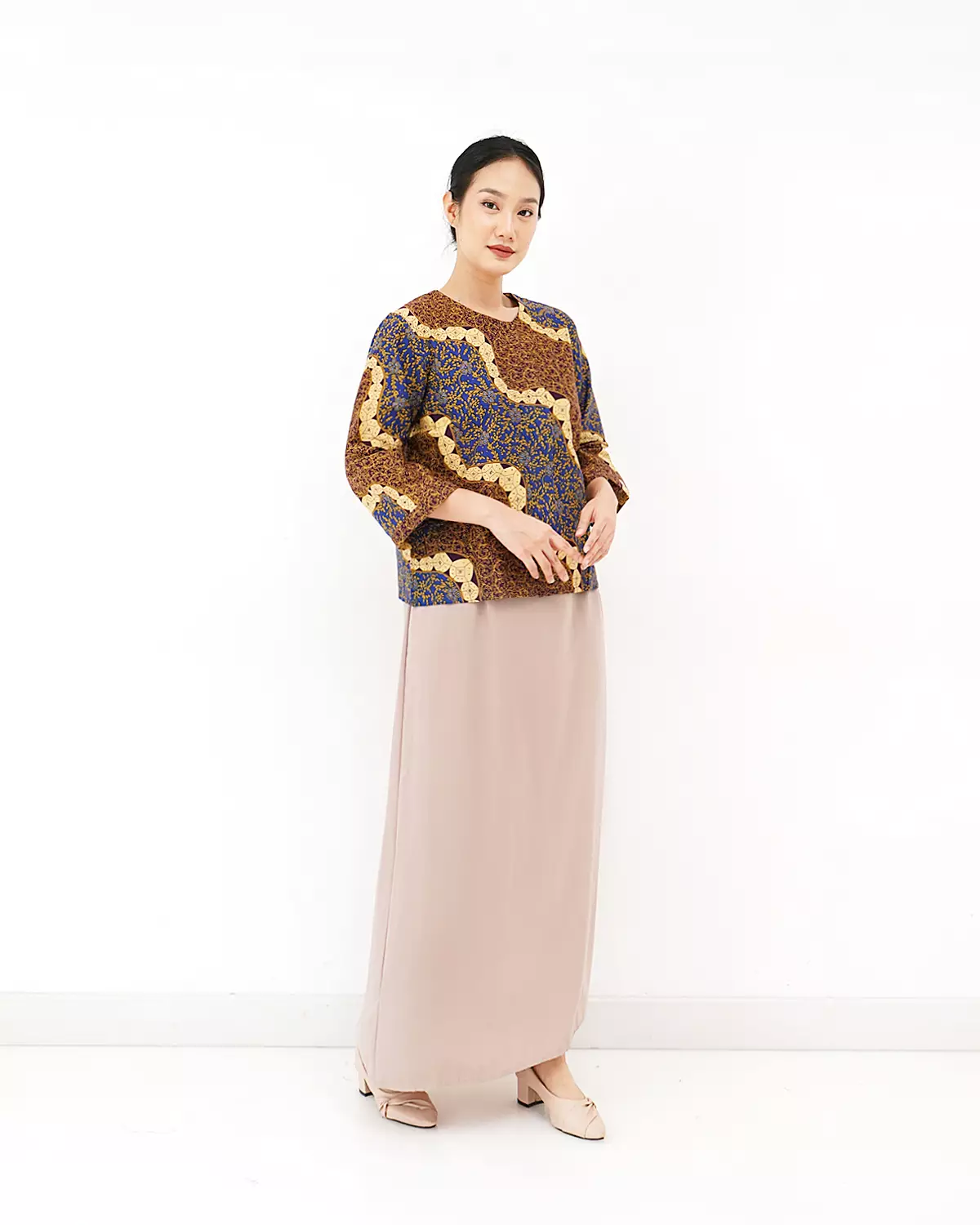 Blouse Tunik Batik Motif Lenko Picis