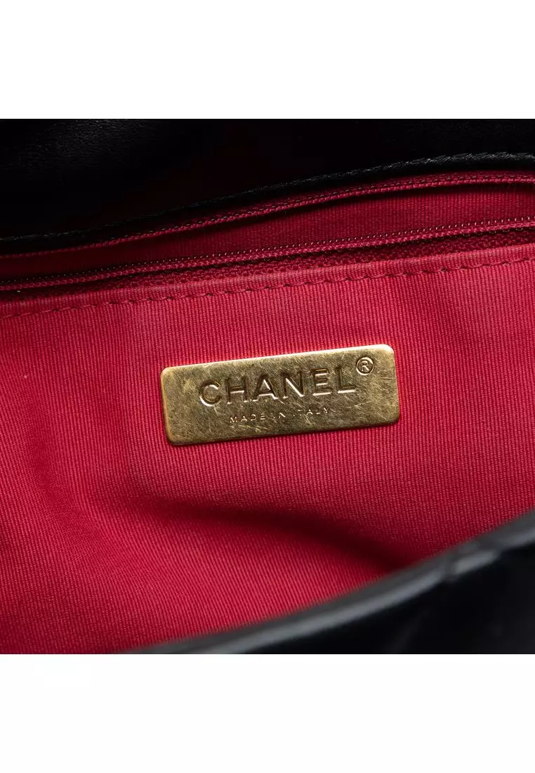 Pre-Loved Chanel Large Lambskin 19 Flap