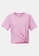URBAN REVIVO pink Twist Hem T-Shirt 26DE1AA2F2B392GS_5