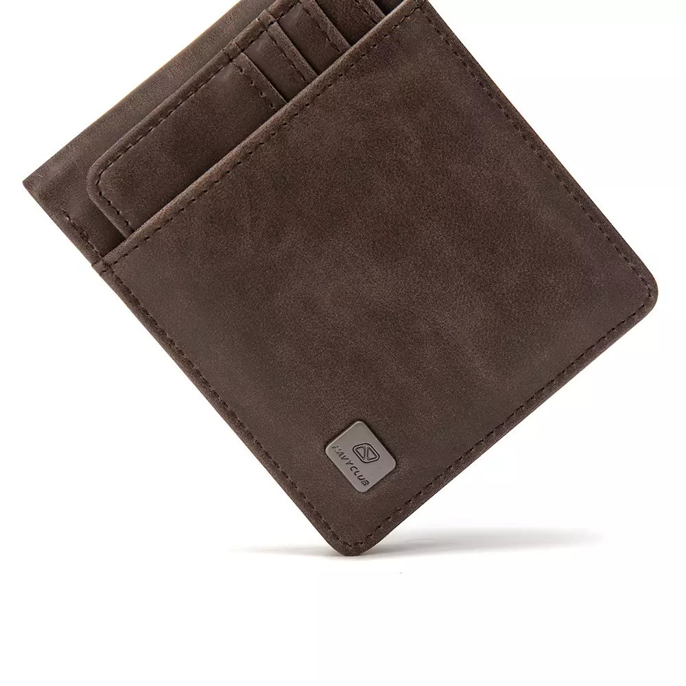 Navy Club Aveza Dompet Pria Kasual PU- Dompet Lipat Free Box Exclusive