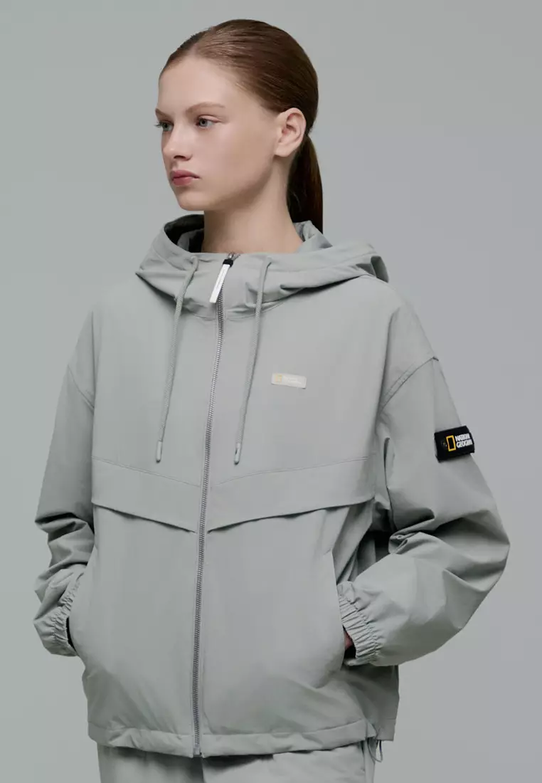 Women's ARCHELON Woven Stretch Hooded Zip-Up Jacket