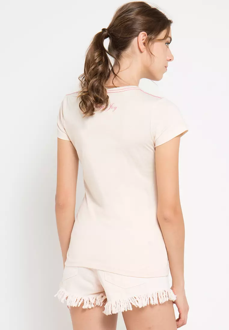 Print See Miracles short sleeve Tshirt