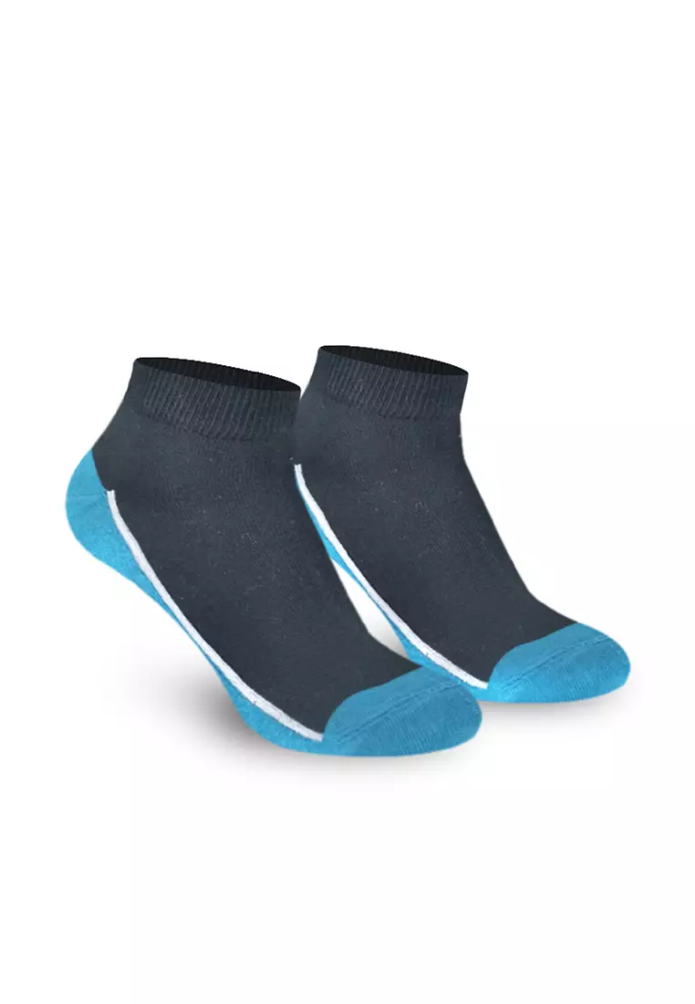 Burlington Men's Cotton Lite Thin Casual Ankle Socks 3 pairs in a pack BMCKG24