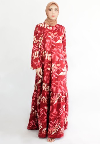 INA PRIYONO white and red and multi GAMIS AMARA Red by Ina Priyono 33D52AA498953CGS_1
