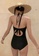 Sunnydaysweety black Sexy Halter Sling Covering Belly One-Piece Swimsuit A21071415 3B7E1US580C361GS_5
