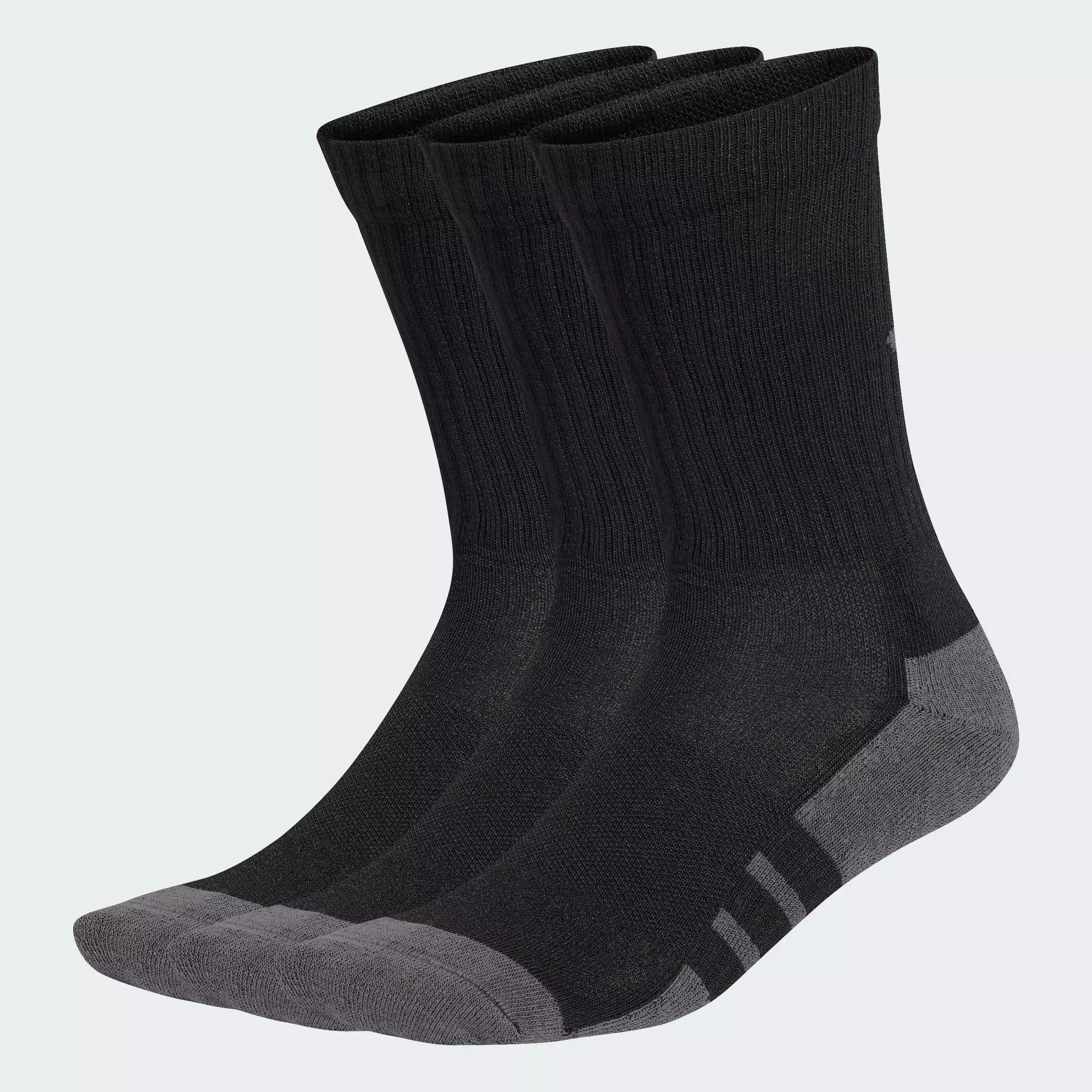 Gym & Training Essentials CLIMACOOL Crew Socks 3 Pairs Unisex Black JC6455