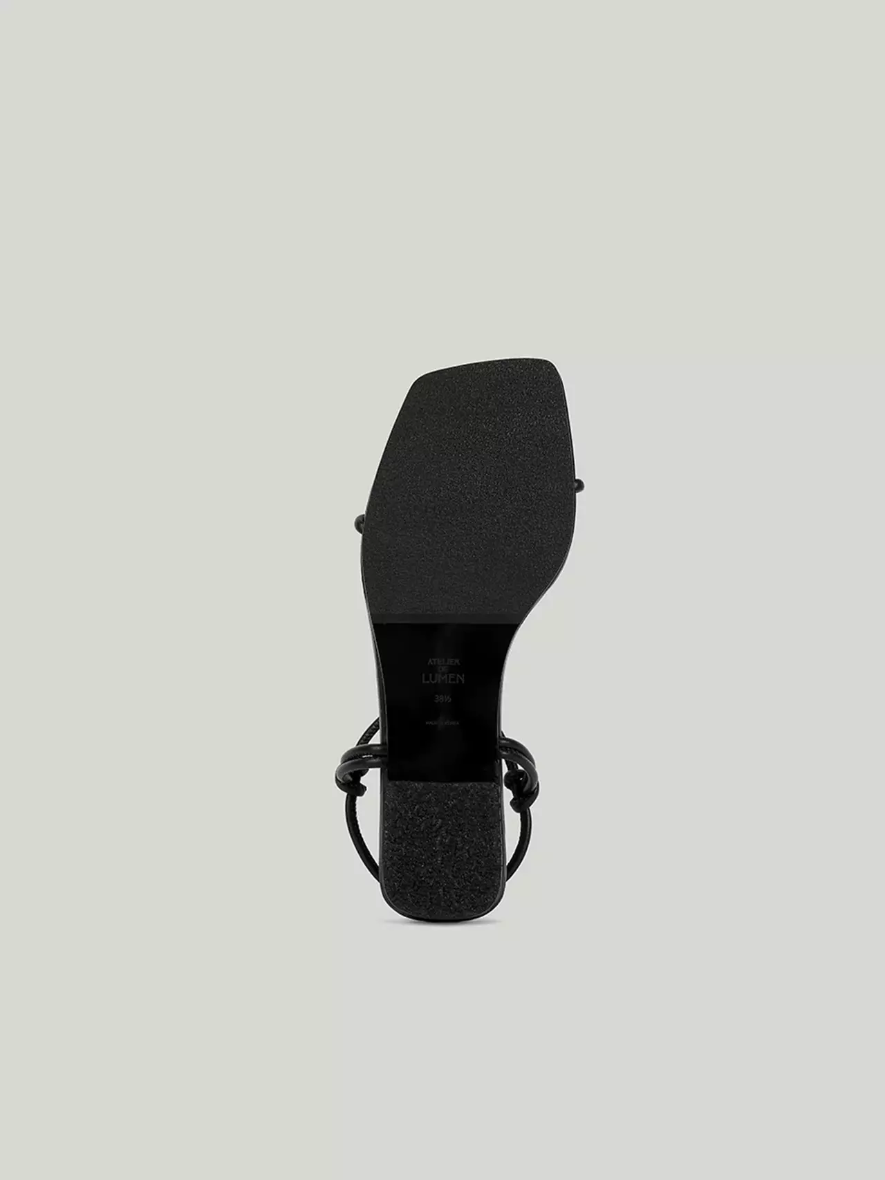 CORDA SANDAL soft black