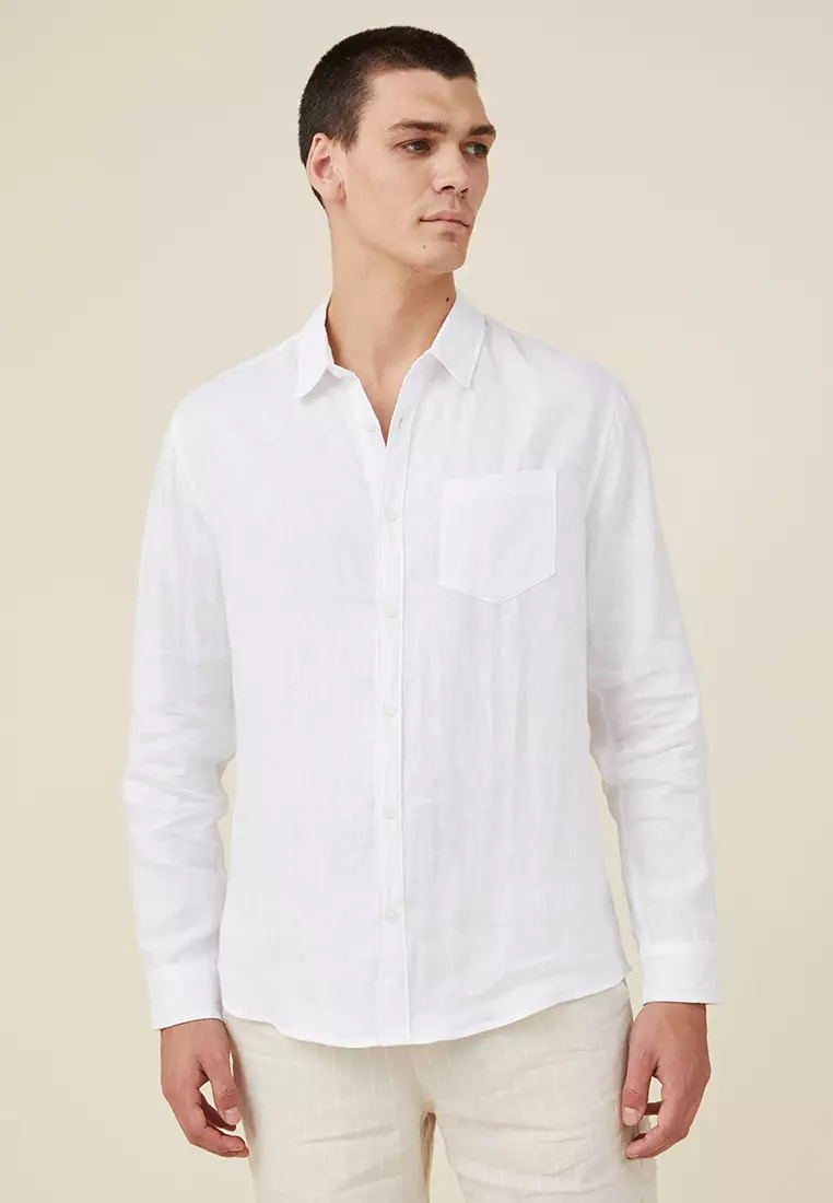 Linen Long Sleeve Shirt