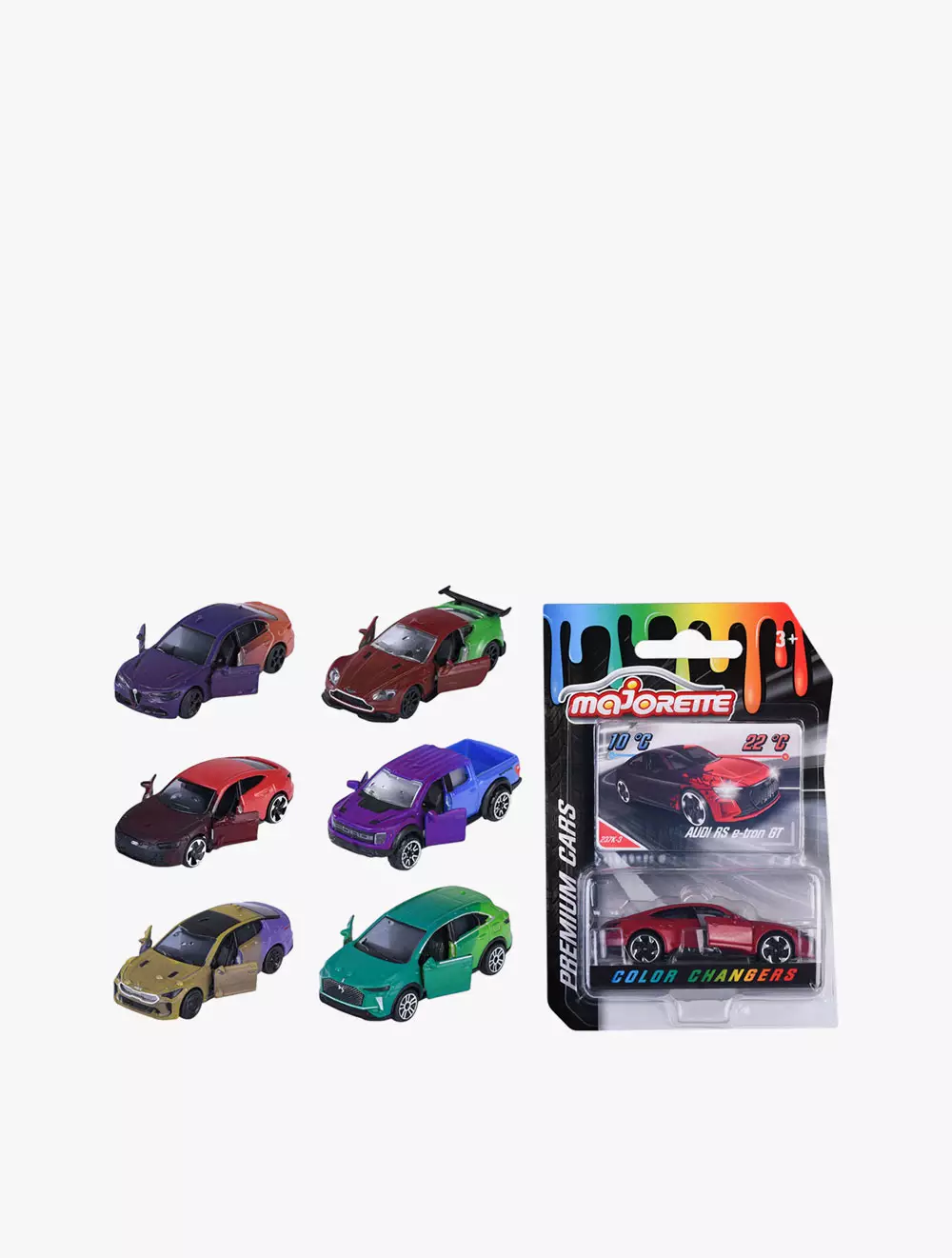 MAJORETTE ASTON MARTIN VANTAGE GT8 COLOUR CHANGER - MAJ120229D090