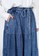 ZAHRA SIGNATURE blue Long Skirt Denim Aurora 26E37AA7C6BC53GS_2