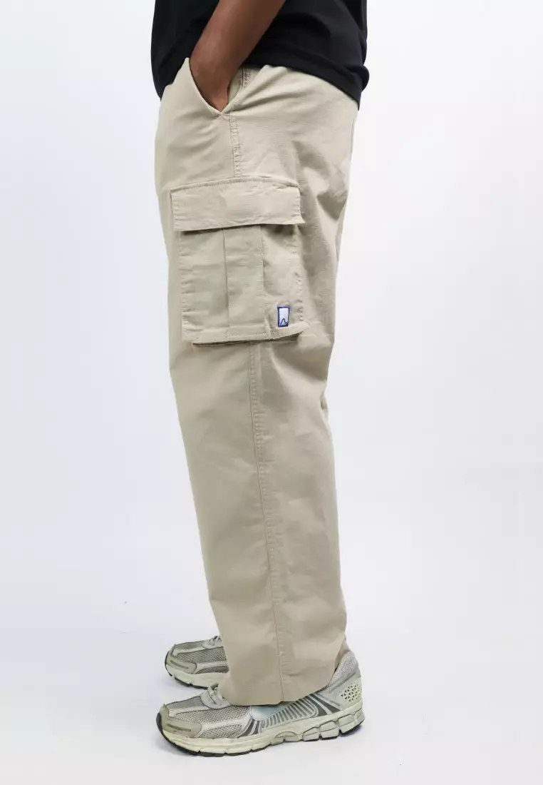 Used 1968 - Fuji Celana Panjang Cargo Pria Regular Fit Casual Khaki