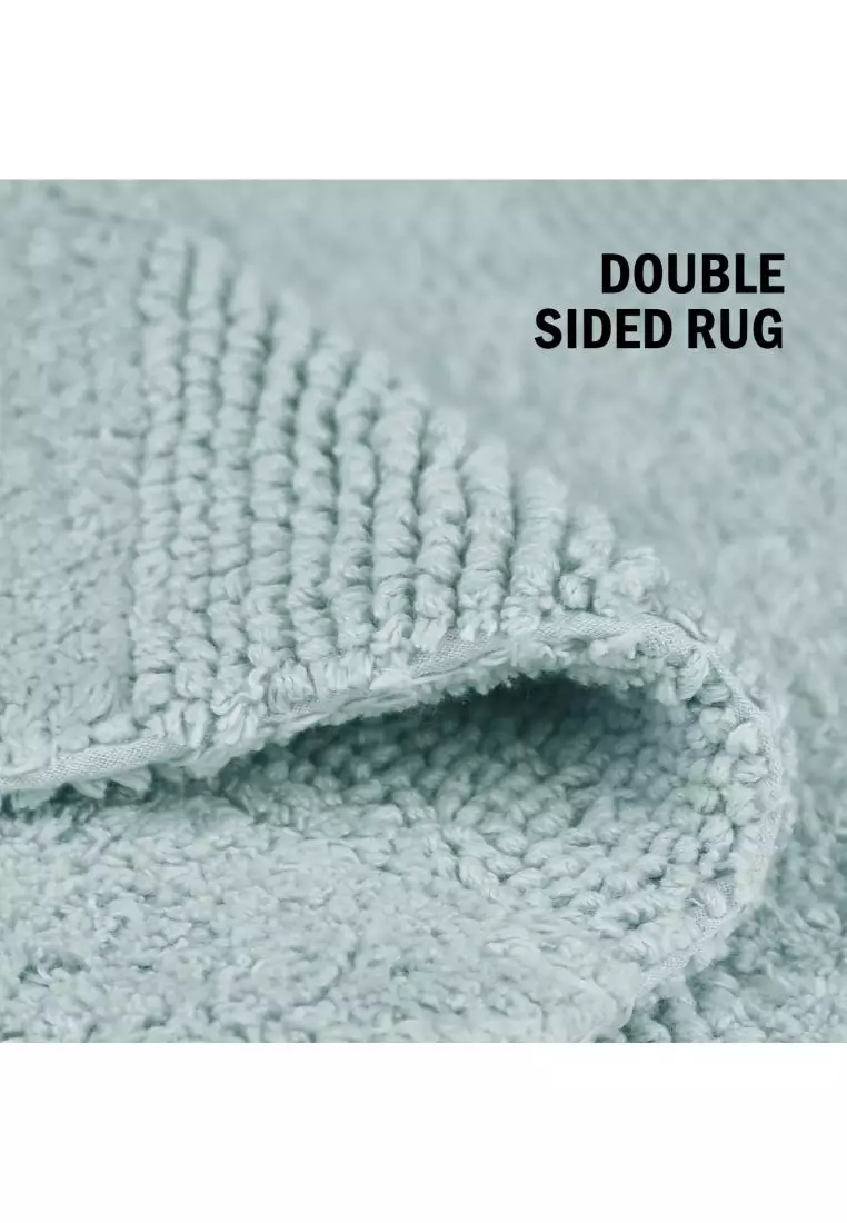 Buy DKNY (2 Size Options) DKNY PURE Linden 100 Cotton Linen Bath Rug