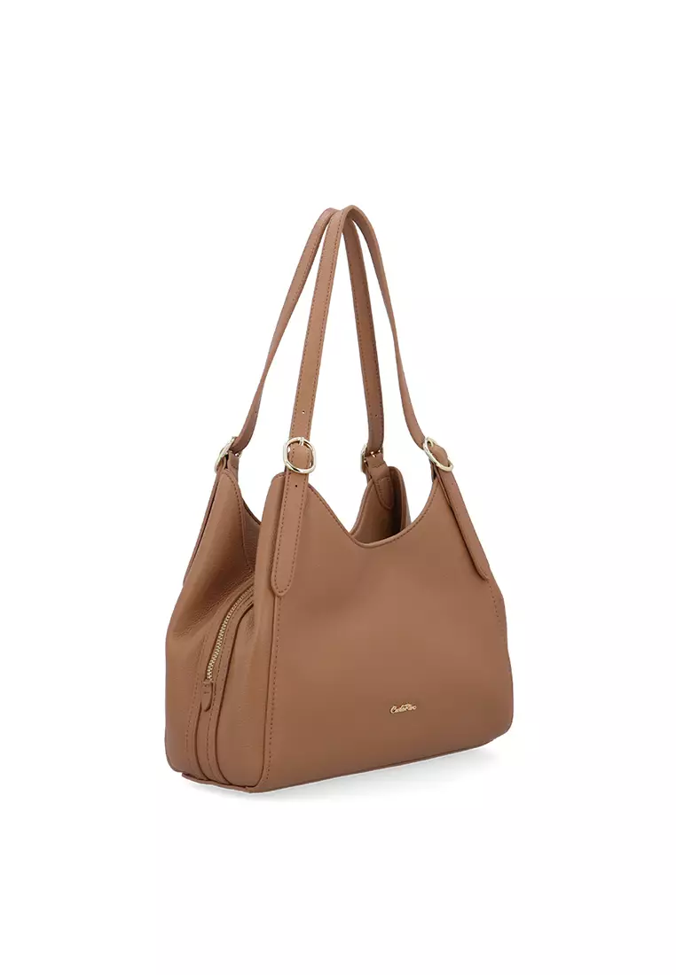 Astra City Shoulder Bag - Medium Brown