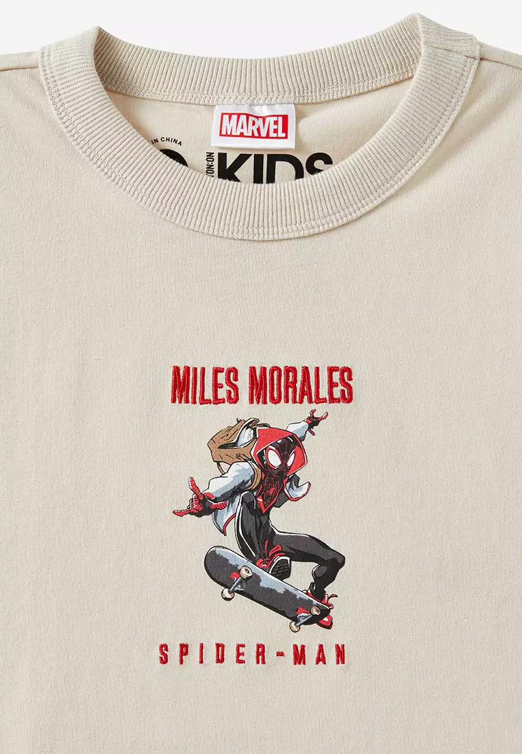 Licensed Drop Shoulder Short Sleeves Tee