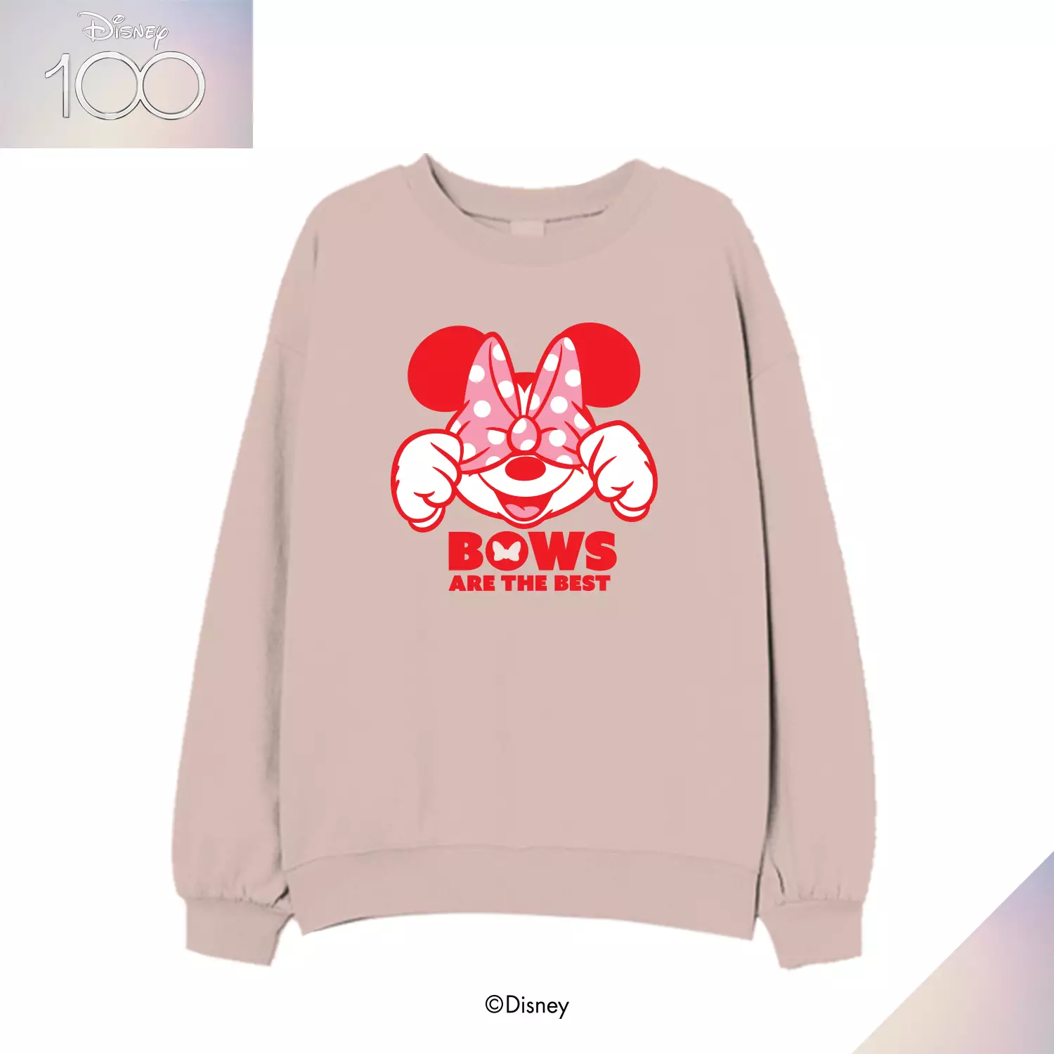 Jual Custom.id Disney Crewneck Dewasa Disney 100 D100144 Original 2023