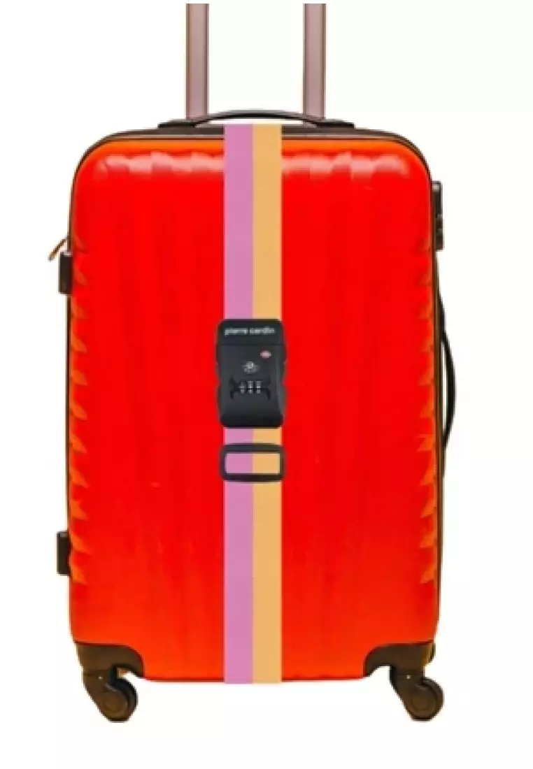 Pierre Cardin Strap Koper Travel Strap to Secure Luggage Tali Pengaman Sabuk Koper TSA 0102900233MIX