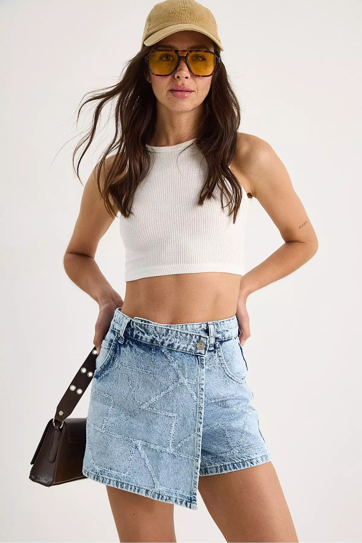 Buy Bianco Lucci Women's Pocket Detailed Double Breasted Closure