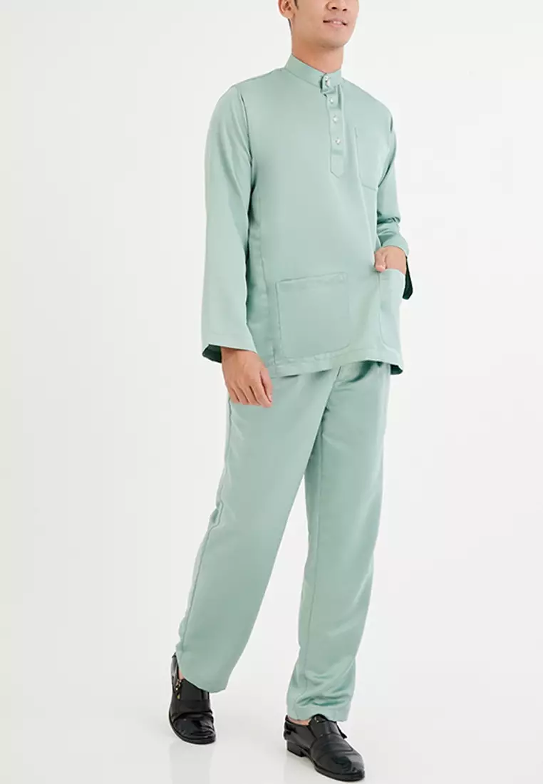 Baju Melayu With Pesak (Classic Fit) 777