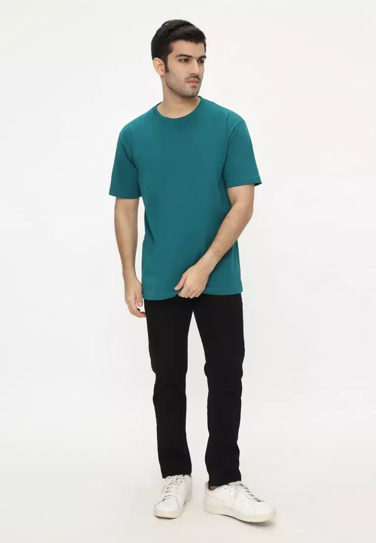 NX T-Shirt Cotton Combed Tebal Sablon Bordir Pria 207470091