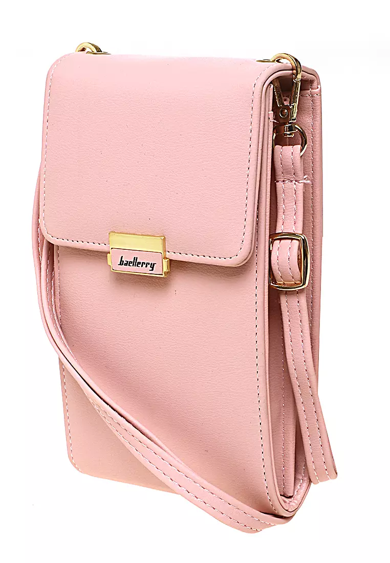 Sling Bag Tas Selempang Mini Wanita Dompet Multifungsi Many Slot Material Kulit Leather ORIGINAL