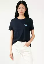 Navy Blazer/Print: Chest Shells