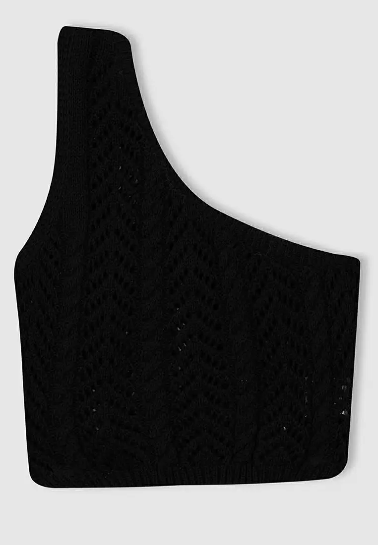 Asymmetrical Crop Top