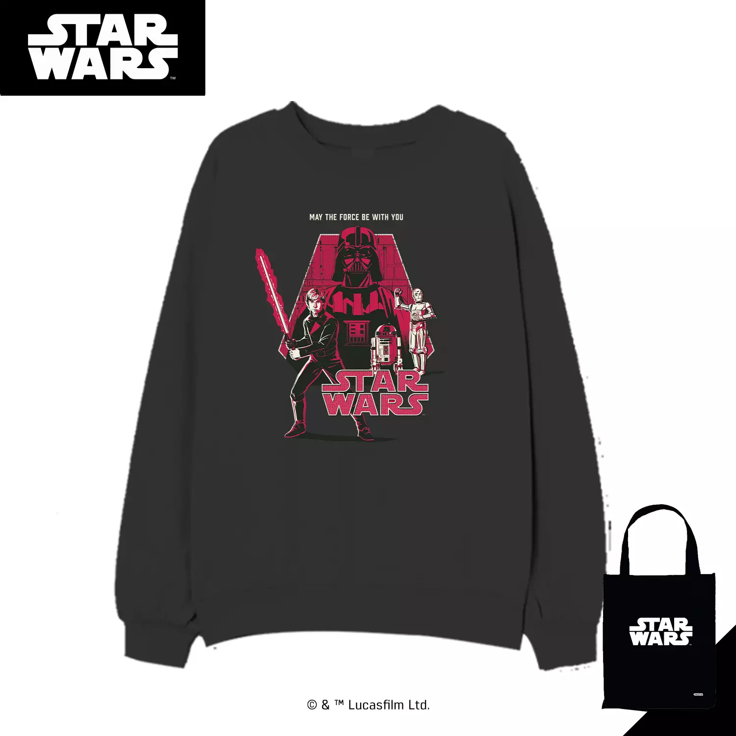 Jual Custom.id Crewneck Sweater Dewasa Star Wars SWR13 Original