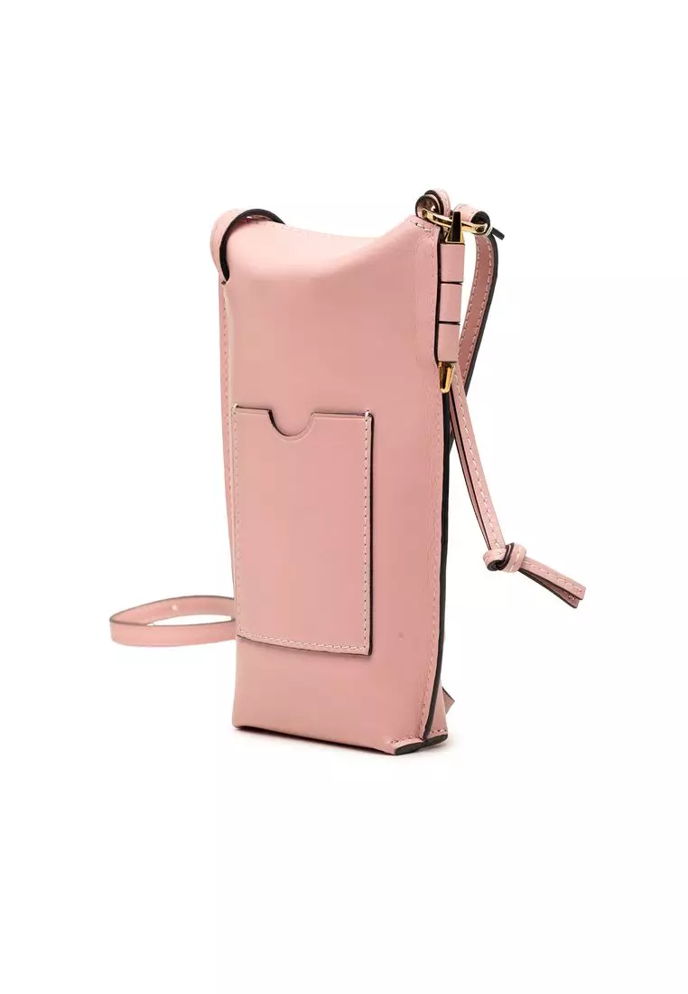 Buy LOEWE Pre-Loved Loewe Leather Gate Pocket Crossbody 2026