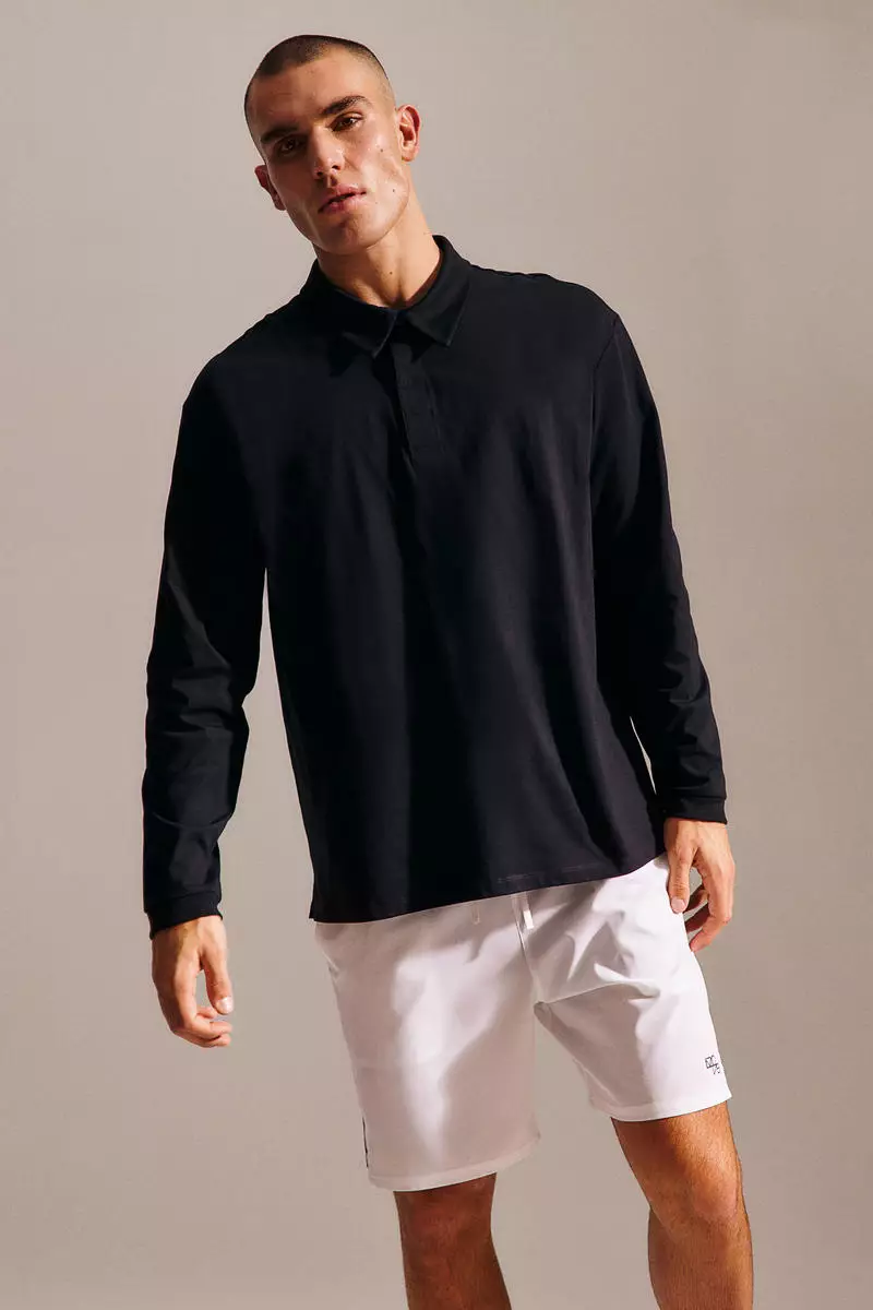 H&m polo long sleeve deals